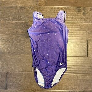 GK Lavender Galaxy Gymnastics Leotard